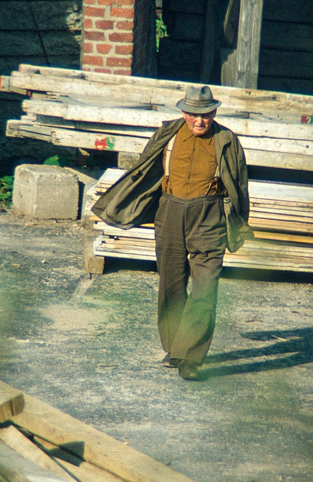 Herr Mühlhöfer sen. um die 80 Jahre alt