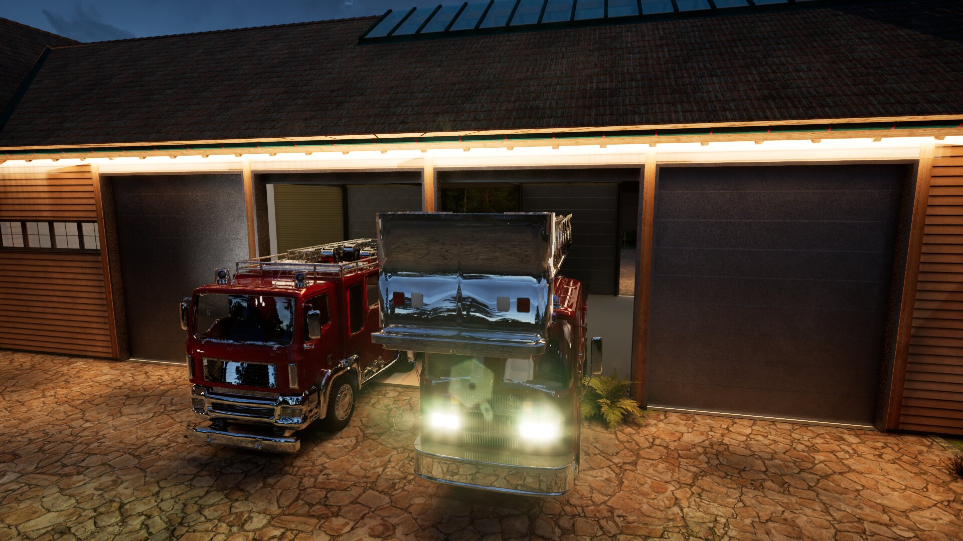 Holzskelettbauweise - Feuerwache mit Recyclinghof Feuerwache mit Recyclinghof