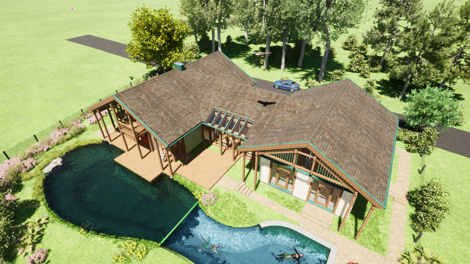 passend zur Handperspektive