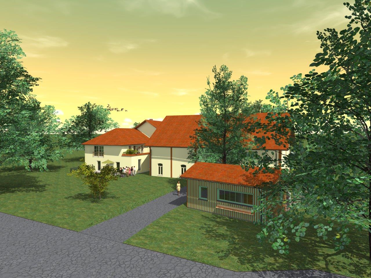 Denkmal - mit Bienenhaus