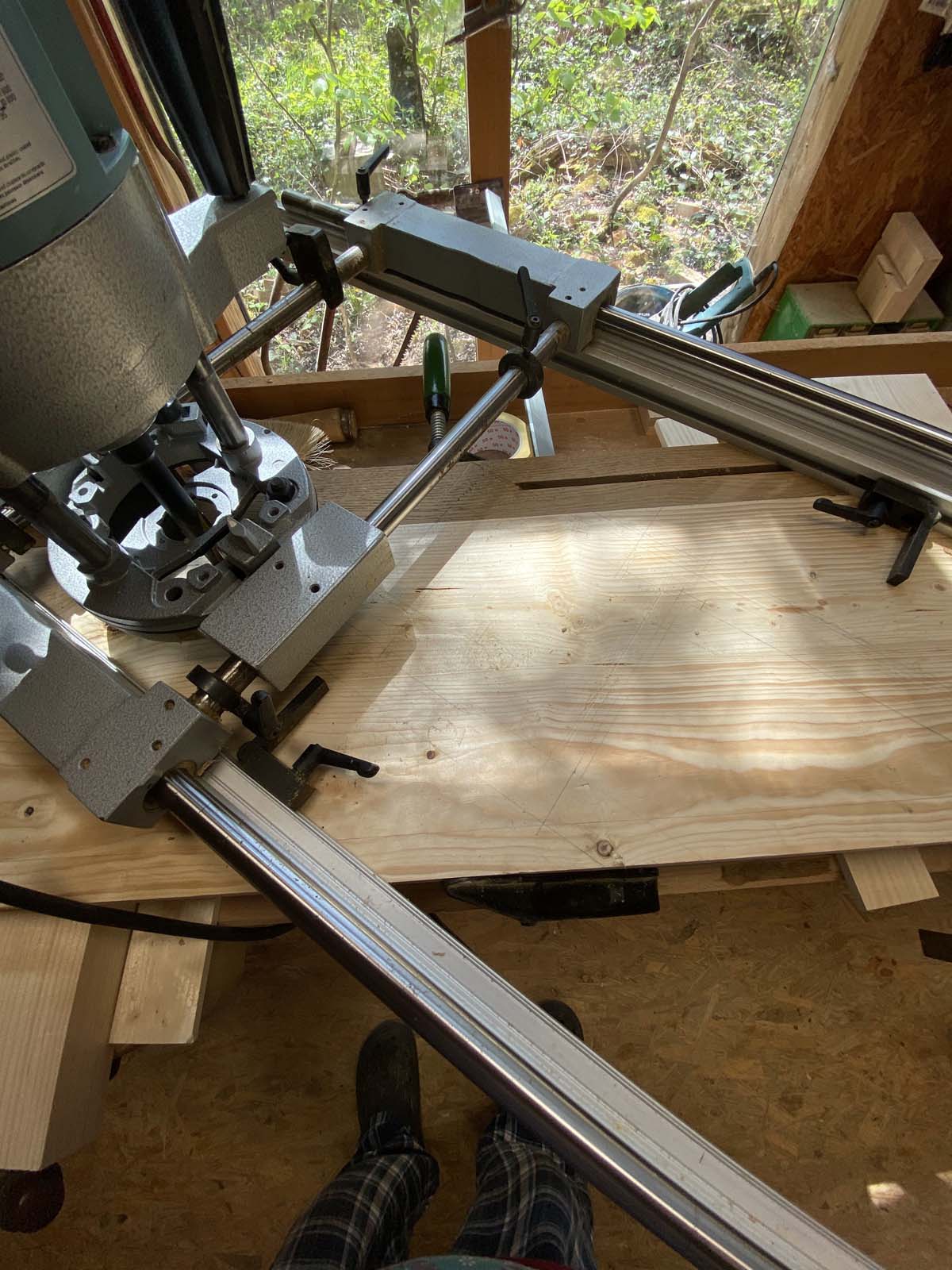 Treppenwangenfräse Treppenwangenfräse