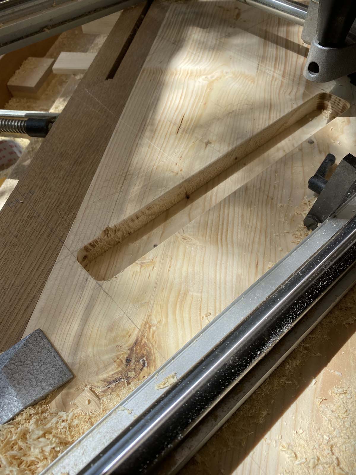 Nut für die Stufen Nut für die Stufen