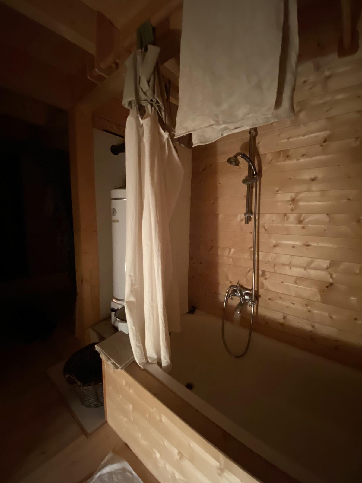 Baden nach langem kalten Tag Baden nach langem kalten Tag