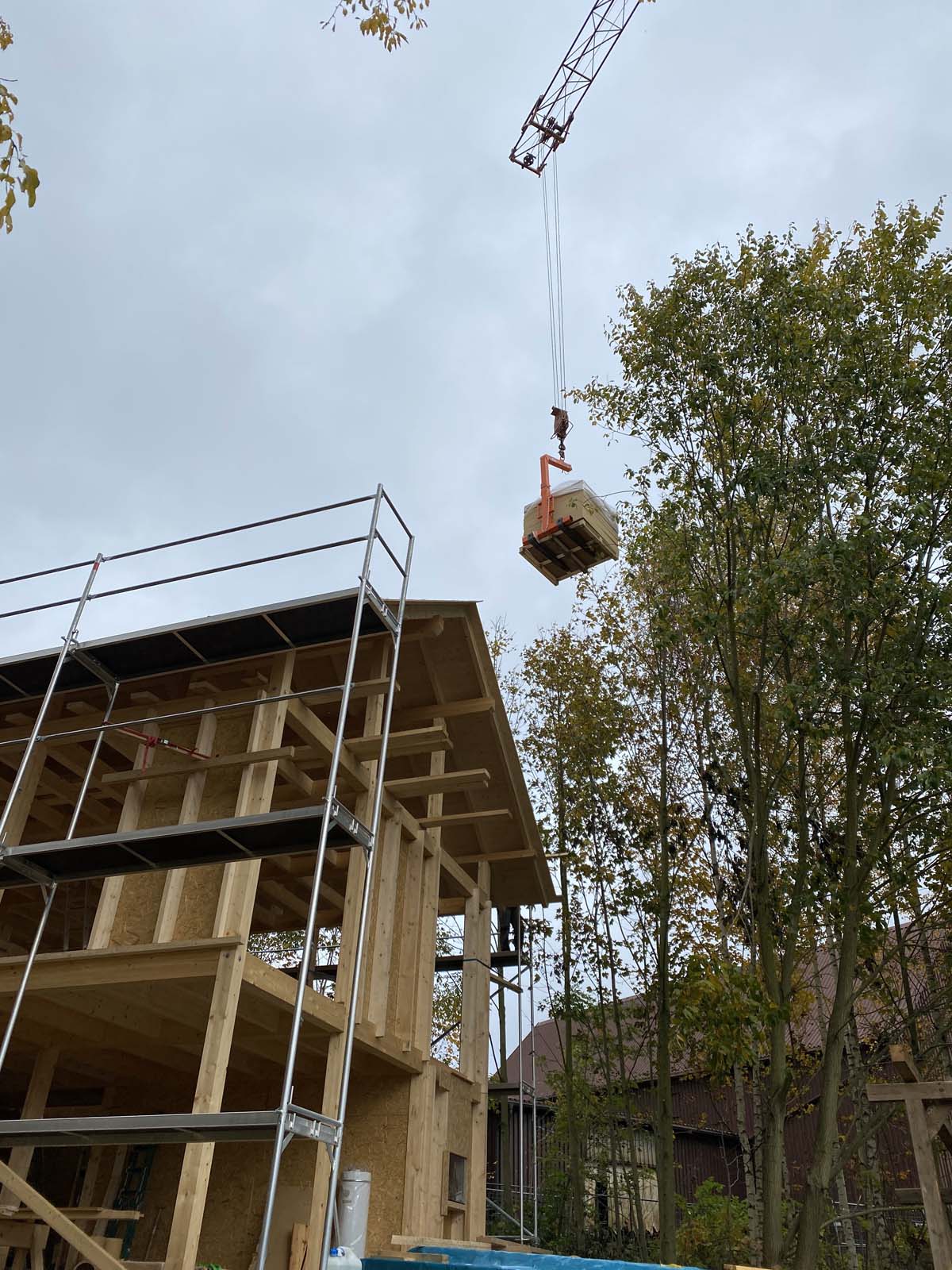 Holzskeletthaus Holzskeletthaus