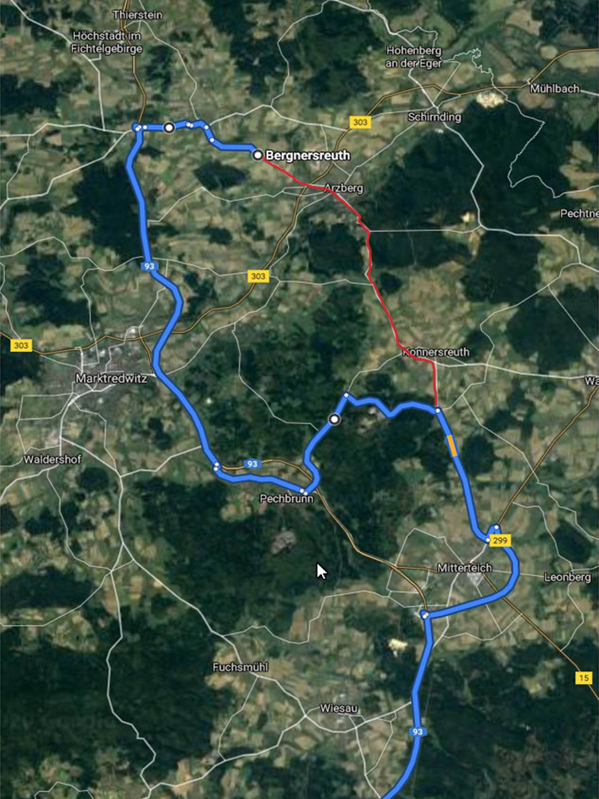 Umweg ... wegen Unfall Umweg ... wegen Unfall