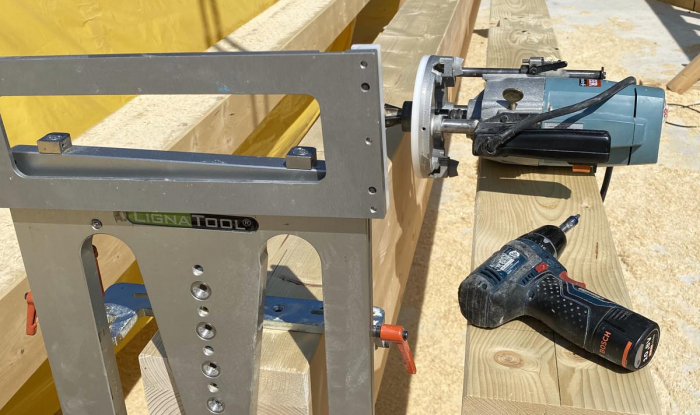 LignaTool - Equipment zum Schwalbenschwanz fräsen