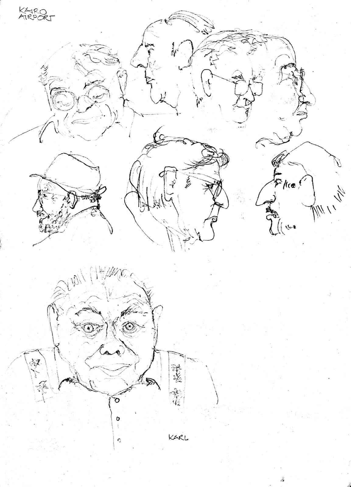 Kairo - Airport - mal kurz skizziert Kairo - Airport - mal kurz skizziert