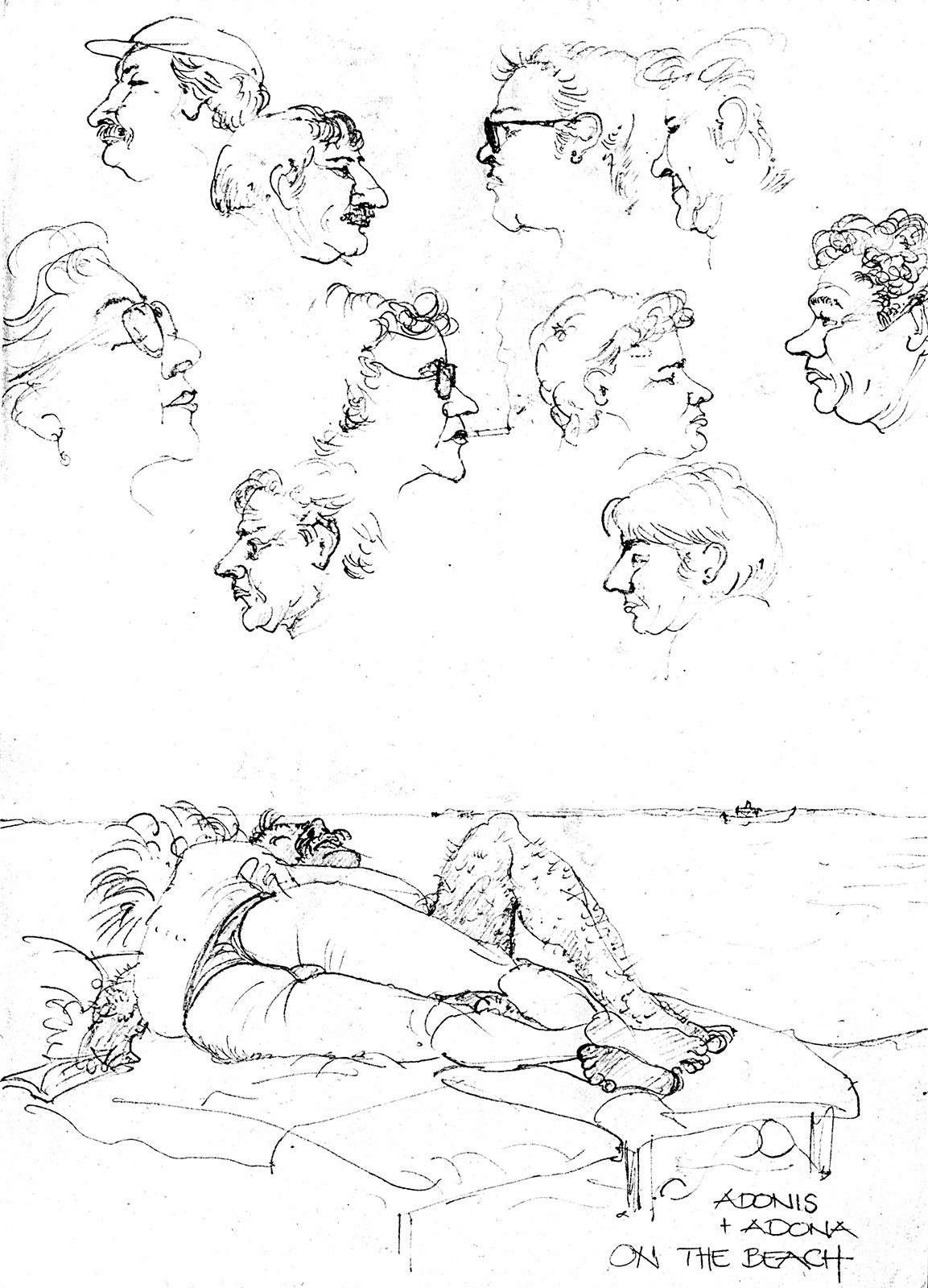 Hurghada- zwischen Surfsessions - mal kurz skizziert Hurghada- zwischen Surfsessions - mal kurz skizziert